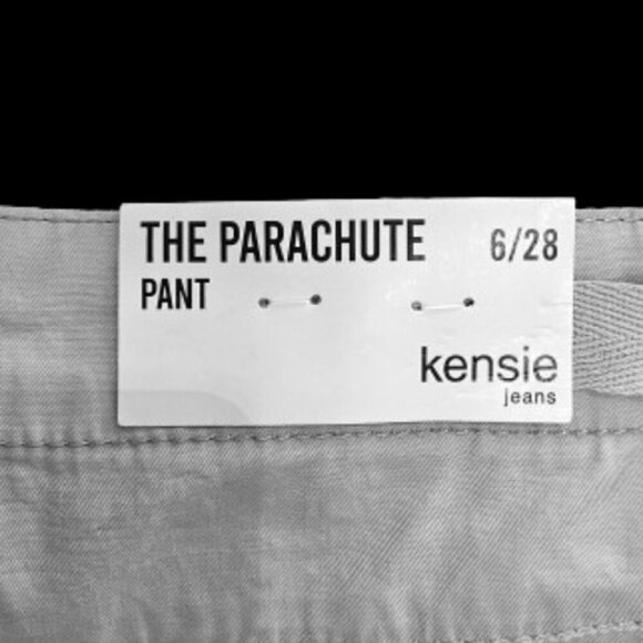 NWT Kensie Gray Cargo/Parachute Pants - 6 - Picture 7 of 11